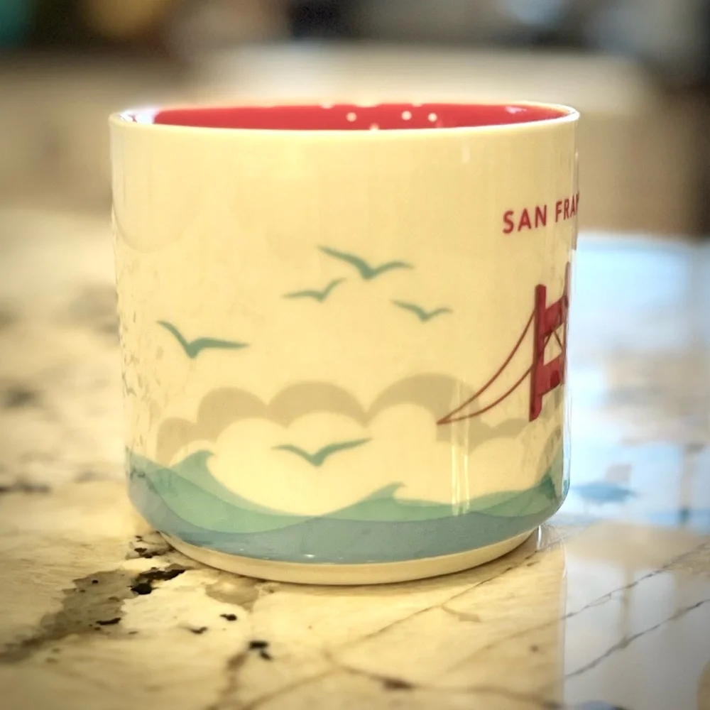 NIB Starbucks YAH San Francisco collectible retired coffee or tea mug - Picture 2 of 6